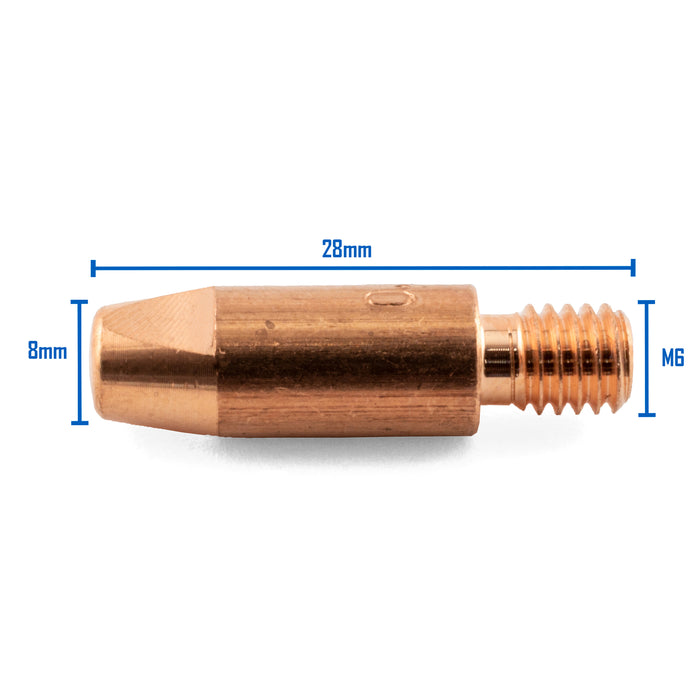 BINZEL STYLE M6 CONTACT TIP 0.8MM