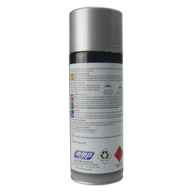 ULTRACOLOR SPRAY PAINT AEROSOL ENAMEL GLOSS BLACK